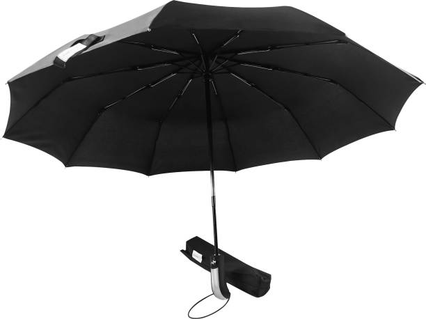 Destinio Large (23 inch) for Men and Women� 3 Fold with Auto Open and Close (Black) Umbrella
