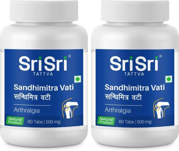 Sri Sri Tattva Sandhimitra Vati, 500 mg (Pack of 2)