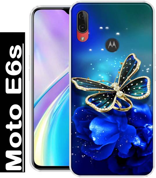 INDIALAND Back Cover for Motorola e6s