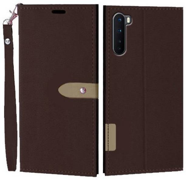 Krofty Flip Cover for OnePlus Nord
