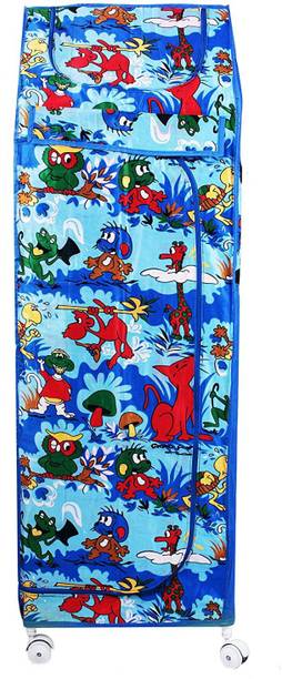 baby tone Velvet Collapsible Wardrobe