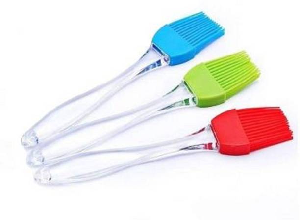 srt creation Oil Brush / Pastry Brush For Barbeque, Tandoor, Grilling, Baking, Cooking Silicon Flat Pastry Brush