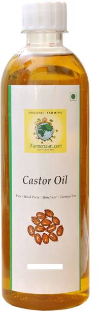 iFarmerscart Castor Oil | Cold Press Castor Oil Plastic Bottle