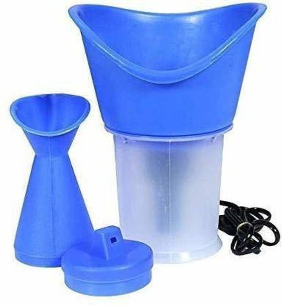 Droplet Triple Action 3 in 1 vaporizer For Steamer Facial Steam Inhaler & Facial Sauna Blocked Nose, Head ache, Colod and Cough Vaporizer (BLUE) Vaporizer