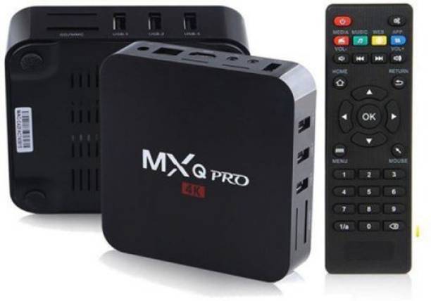 AUSHA MXQ Pro 4K Android TV Box,Android 7.1 TV Box 1GB/8GB 4K Ultra HD Smart Streaming Media Player Smart Box Amlogic S905W Quad core 64 Bits Smart 4K TV Box with WiFi Media Streaming Device
