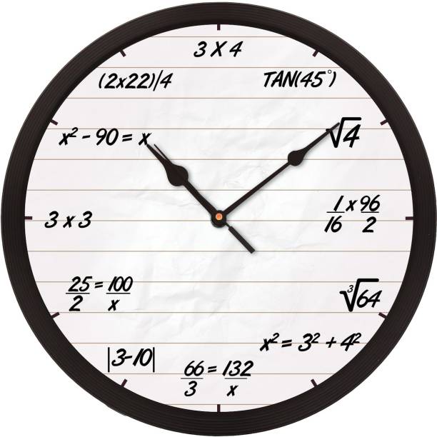 eCraftIndia Analog 31 cm X 31 cm Wall Clock