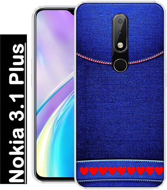 INDIALAND Back Cover for Nokia 3.1 Plus