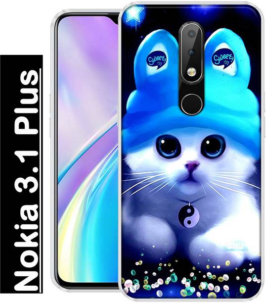 INDIALAND Back Cover for Nokia 3.1 Plus