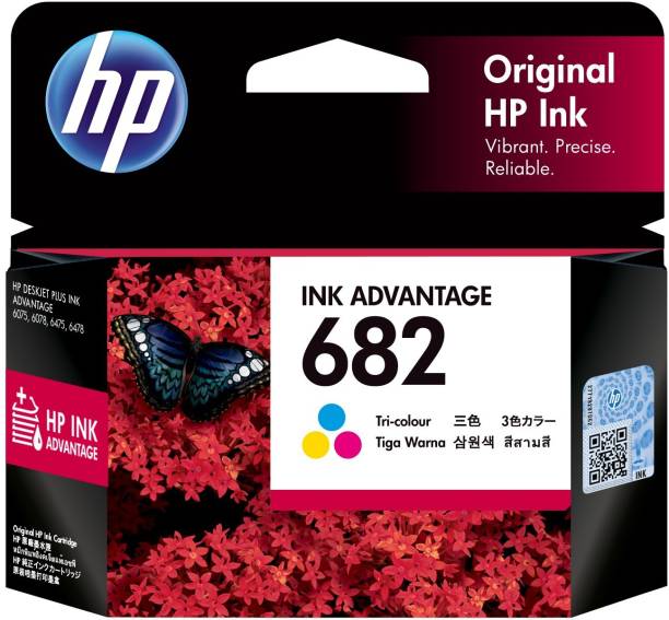 HP 682 for HP Ink Advantage 6000, 6400 series , 1200 , 2300 , 2700 , 4100 Tri-Color Ink Cartridge