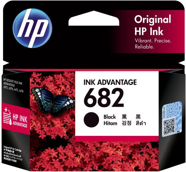 HP 682 for HP Ink Advantage 6000, 6400 series , 1200 , 2300 , 2700 , 4100 Black Ink Cartridge