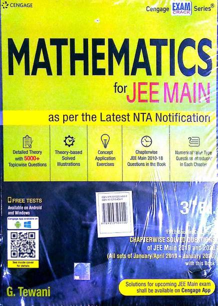 Cengage Mathematics For Jee Main 3ed Chapter Wise Solved Questions Of Jee Main 2019 - 2020