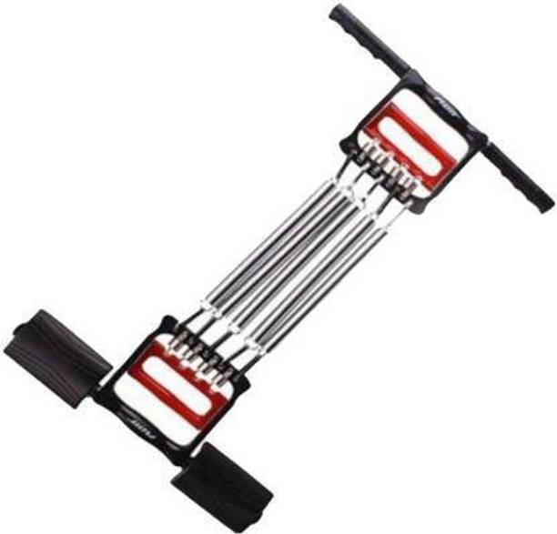 WOLBLIX Ab Care Fitness 5 Spring Rowing Chest Expander Pull Stretcher Home Gym Resistance Tube