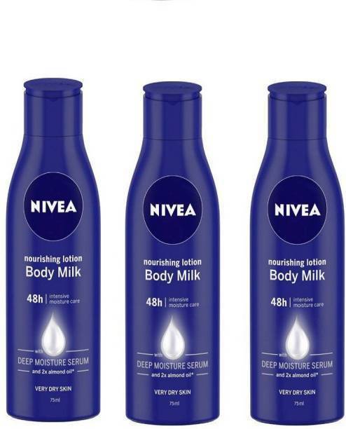 NIVEA Body Milk Nourishing Lotion_Pack of 3