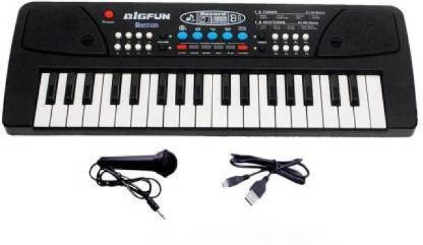 NJ FASHION 37 Keys 37 Keys Piano Keyboard Toy Sound Recording Portable Keyboard (37 Keys) Digital Portable Keyboard