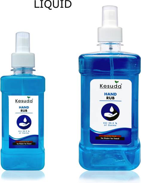 KESUDA 250ml  MIST Spray with 500ml MIST  Spray (250ml+500ml) Sanitizer Spray Pump Dispenser