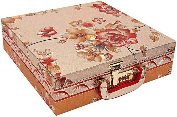 N A PURSE Wooden 1 Piece Four Rod Bangle Storage Box with Lock System Bangle storage box Vanity Box