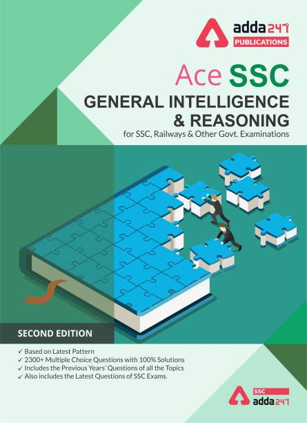SSC Reasoning Book for SSC CGL, CHSL, CPO and Other Govt. Exams