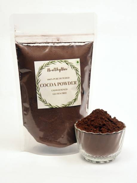 HealthyHive Cocoa Powder - Unsweetened and Dutched Cocoa Powder