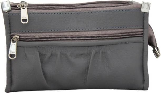 Casual, Formal, Sports Grey  Clutch  - Regular Size Price in India