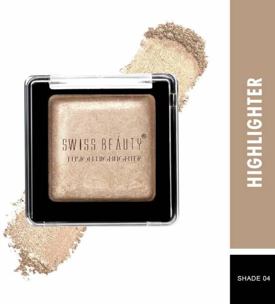 SWISS BEAUTY Fusion Highlighter, Face Makeup, Shade-04 ,6 gm Highlighter