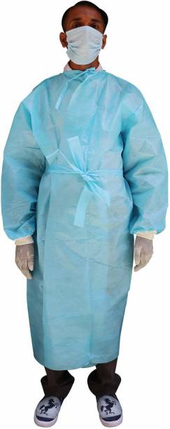 Oriley ORGW02 Disposable Coverall Gown PPE Kit Personal Protection Kit (Non-Surgical, Not for Medical Purposes) Safety Jacket