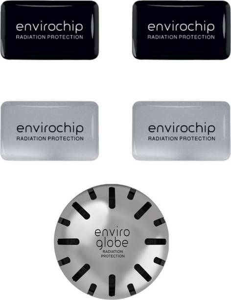 Envirochip Immunity Booster + Radiation Protection Diamond Pack for Family - Enviroglobe for home radiation purification + mobile chip (4) Anti-Radiation Chip