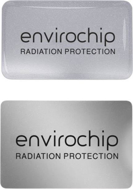 Envirochip Immunity Protection Chip for Tech Savvy Kids Against Mobile & WiFi Router Radiation. Combo pack of 2 (Silver + Silver) Anti-Radiation Chip