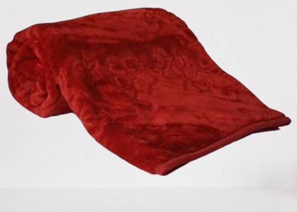 Swikon star Self Design Double AC Blanket for  Mild Winter