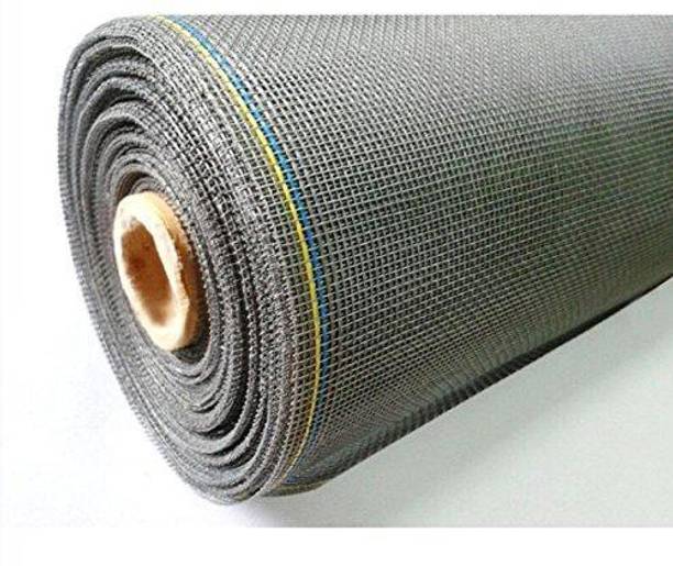 Easynet Fibre Adults Washable 6Ft x 4Ft PVC coated 120GSM FibreGlass mosquito mesh for windows, NO TAPE INCLUDED, GREY Mosquito Net