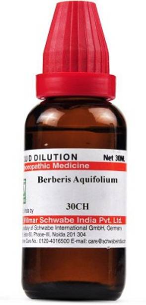 Dr.Willmar Schwabe India Berberis Aquifolium 30CH Liquid