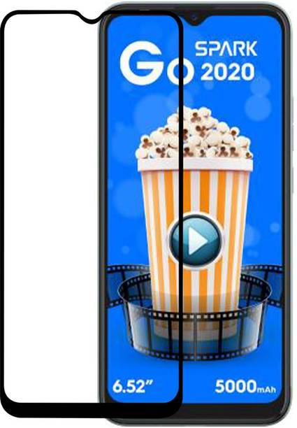 VAlight Edge To Edge Tempered Glass for TECNO SPARK GO 2020