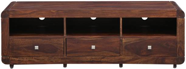 pipercrafts Solid Wood TV Entertainment Unit