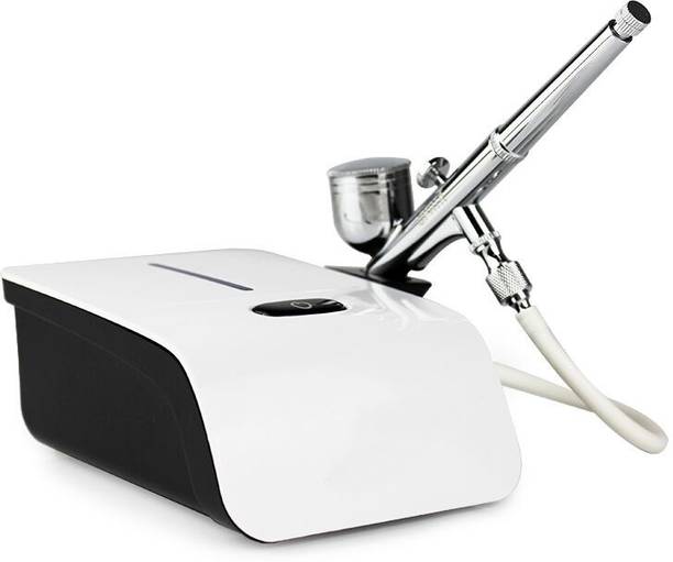 Mass Pro Mini Airbrush Kit With Compressor Single Action Electric Airbrush (Pen Gun) for Cake Decoration,Make Up,Nails Design,Tattoo,Model Painting Airbrush