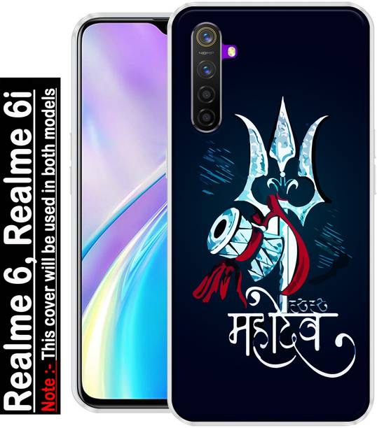 INDIALAND Back Cover for Realme 6i, Realme 6