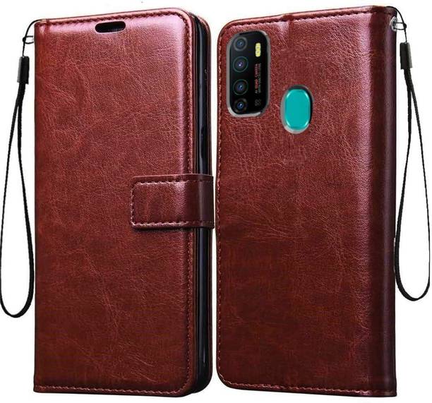 TINGTONG Flip Cover for Infinix Hot 9