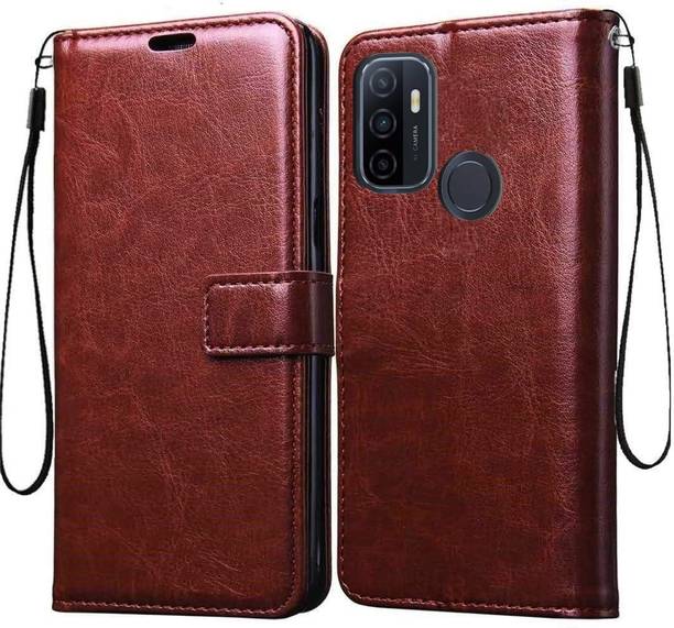 TINGTONG Flip Cover for Oppo A53, Oppo A32, Oppo A33