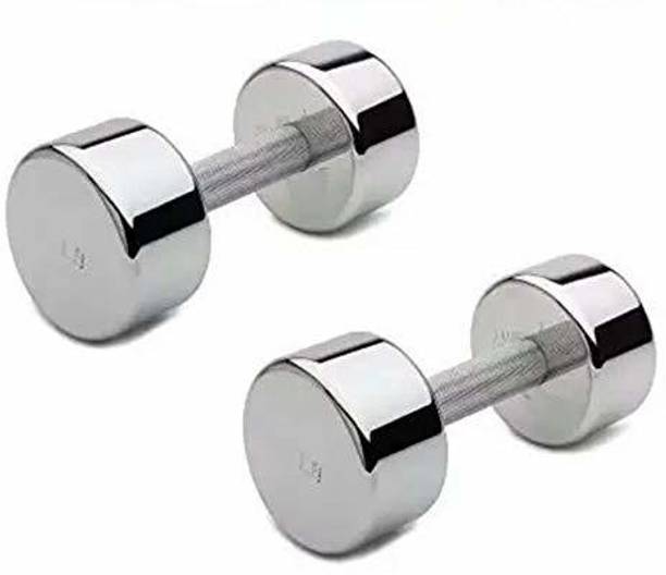 vigor Chrome Plated Steel Dumbell Fixed Weight Dumbbell