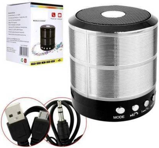 NKL Multimedia 208 High Bass Bluetooth Speaker Sound Quality TF Card /AUX-IN Support 10 W Bluetooth Party Speaker