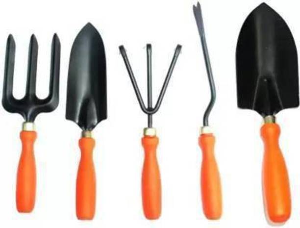 fitweight 5Pcs Gardening Tools For Home,Garden,Agriculture etc Garden Tool Kit (5 Tools) Garden Tool Kit
