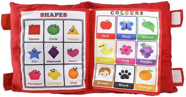 भव्मेय kids learning pillow books toys for kids 2 to 3 years