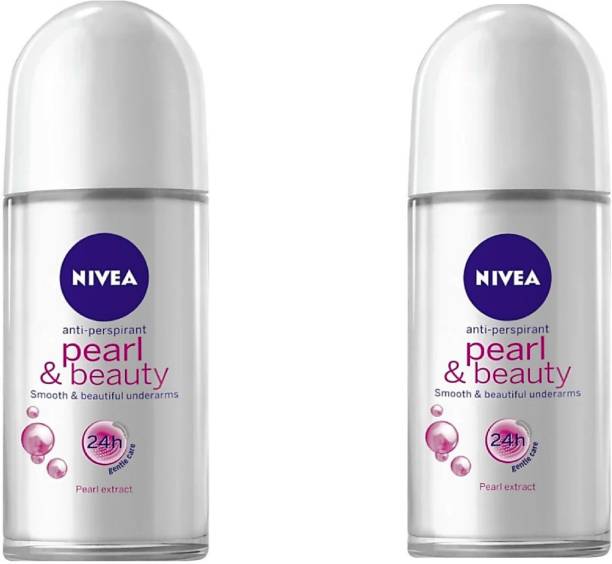 NIVEA PEARL & BEAUTY & PEARL & BEAUTY #442 Deodorant Roll-on  -  For Men & Women
