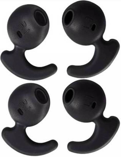 Newvent EARBUDS ANTI SLIP In The Ear Headphone Cushion (Pack of 4, Black) In The Ear Headphone Cushion