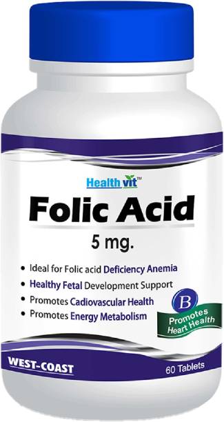 HealthVit Folic Acid 5 mg 60 Tablet