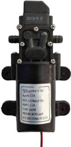 gyzmofreakz 4.5 LPM 12 Volt DC Motor + Automatic Pressure Control Switch High-pressure Booster Diaphragm Diaphragm Water Pump