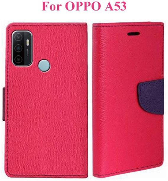 Wristlet Flip Cover for OPPO A53, OPPO A33