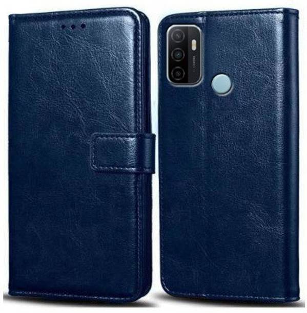 Mashgul Flip Cover for OPPO A53, OPPO A33
