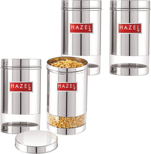 HAZEL Steel Grocery Container  - 1200 ml