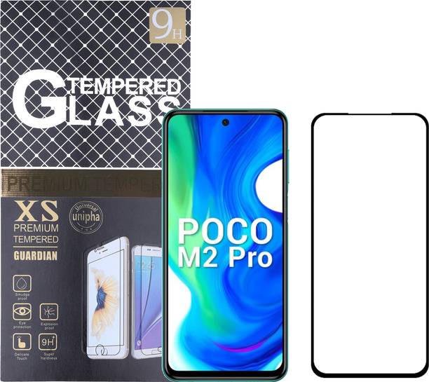ambera Edge To Edge Tempered Glass for Poco M2 Pro, Poco X3, Poco X3 Pro, Redmi Note 9 Pro Max