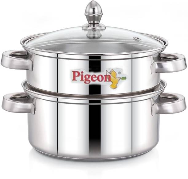 Pigeon Steamer Pot 2 - Tier (18 cm) Stainless Steel Steamer