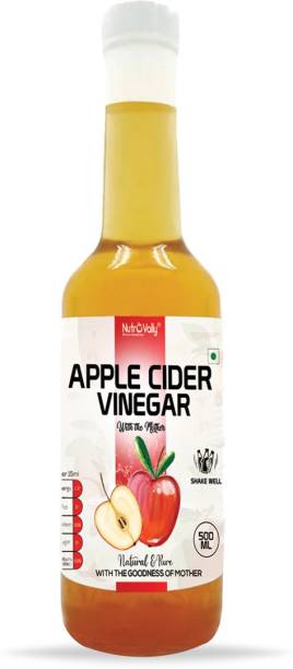 NutroVally apple cider vinegar for weight loss with Mother Vinegar